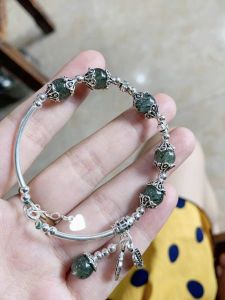 VÒNG THẠCH ANH TÓC XANH