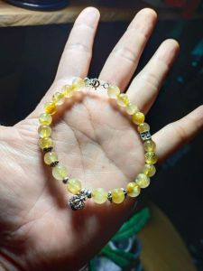 VÒNG THẠCH ANH TÓC VÀNG